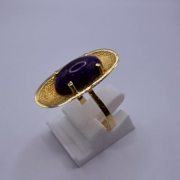 Bague en Or Jaune 18K - Taille 52 - 4.31G