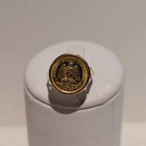 Chevalière en Or Jaune 18K - Taille 50 3.85 Grs
