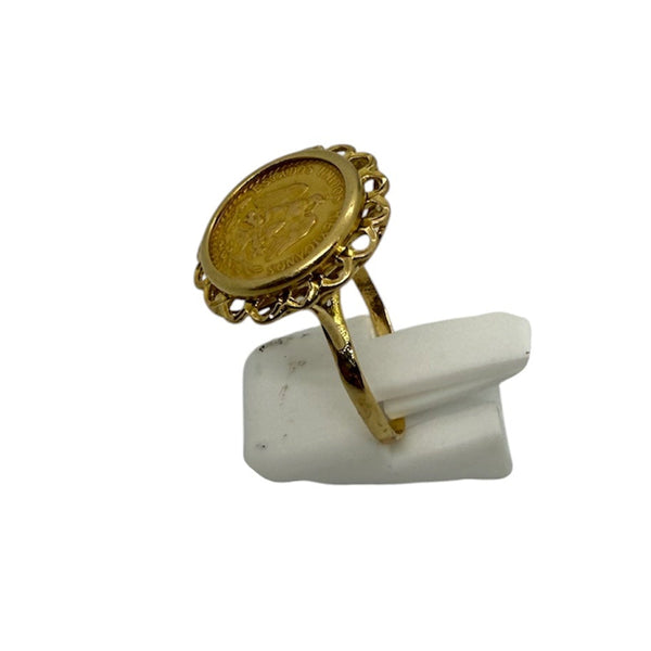 Superbe Bague en Or Jaune 900/1000