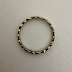 Bagues Tour Complet en Or Gris 18K Taille-53