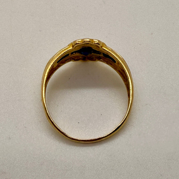 Bague en Or Jaune Taille-54