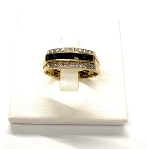 Bagues interchangeables diamants, émeraude, saphir, rubis en Or 18K