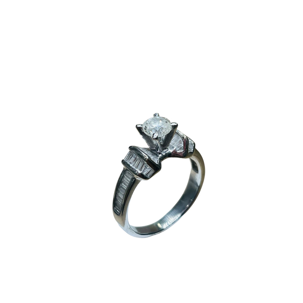 Bague en Or Blanc 18K Taille-51