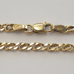 Bracelet Maillon en Or Jaune 18 K - 5.29 Grs