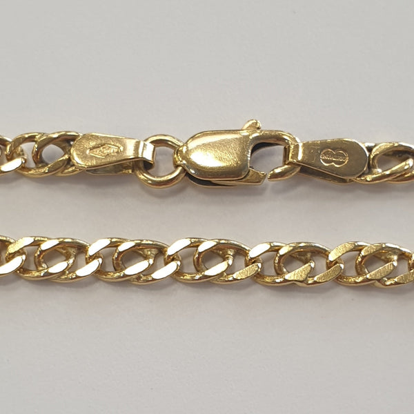 Bracelet Maillon en Or Jaune 18 K - 5.29 Grs
