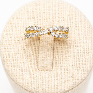 Bague en or jaune 18 K - Taille 56 - 3.12 G