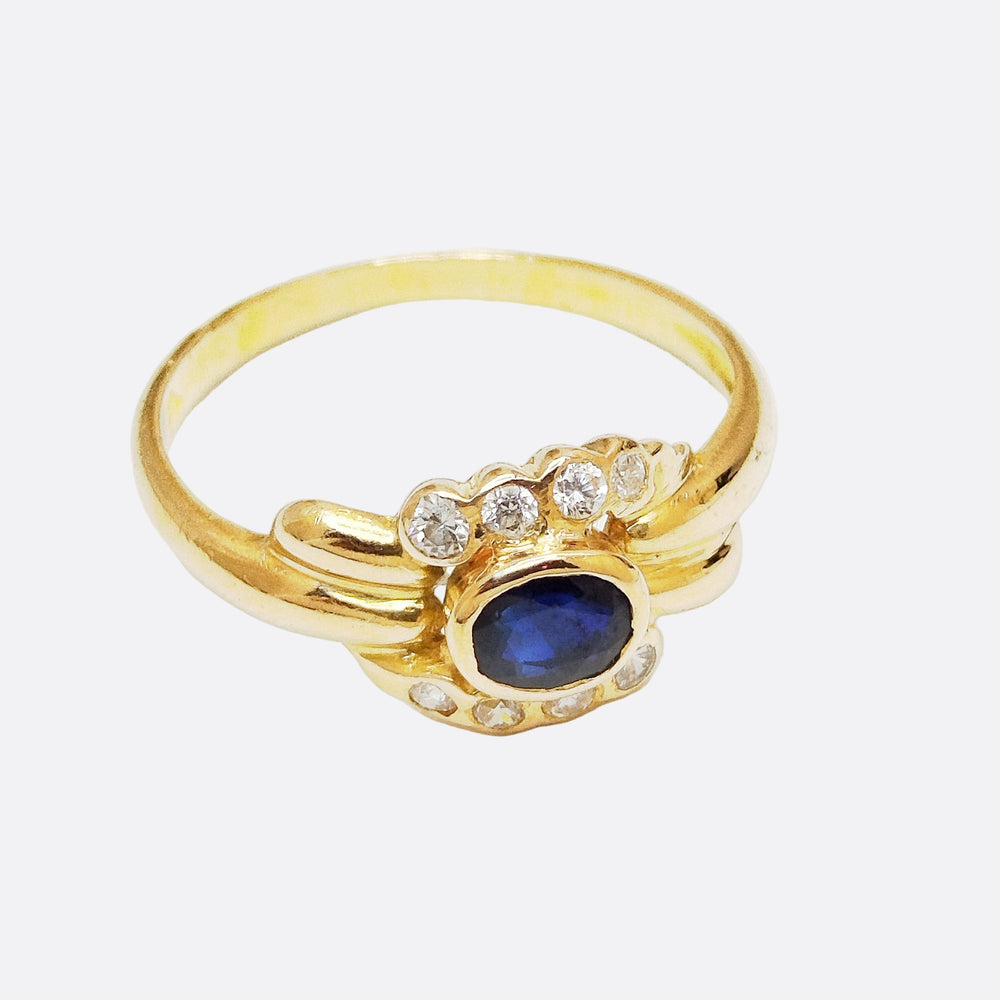 Bague en or jaune 18K Taille 54 - 2.80 G