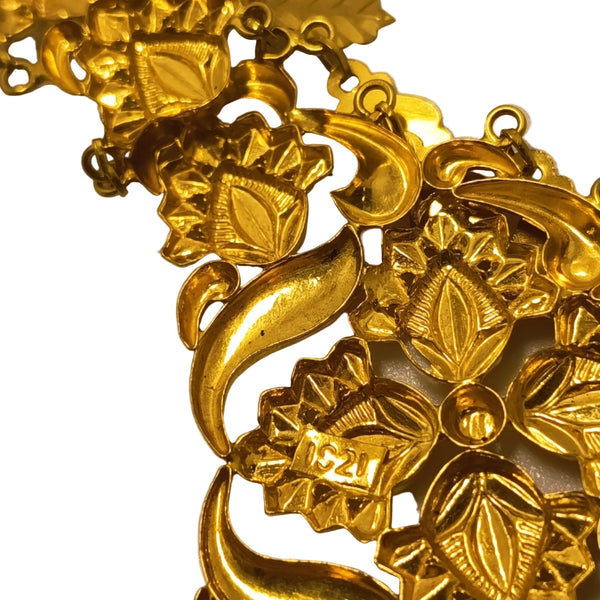 Collier Princesse Artisanal en Or Jaune 21k