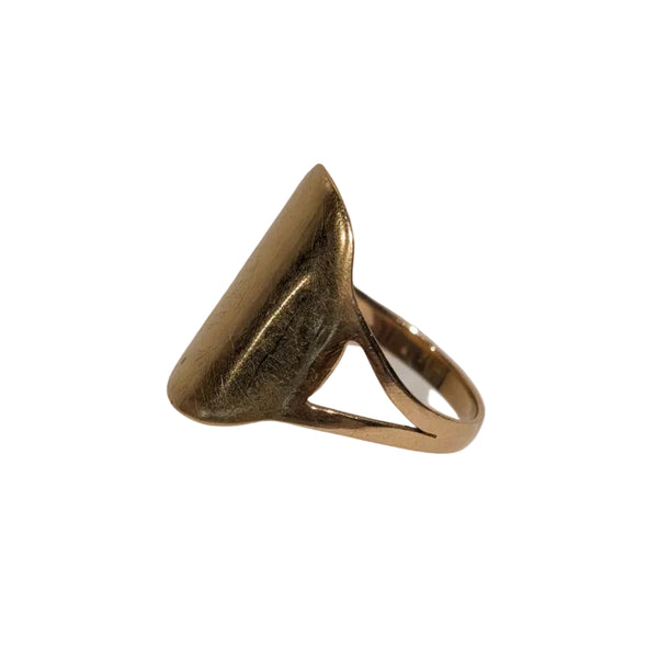 Chevalière en Or Jaune 18 K - 3.64 G