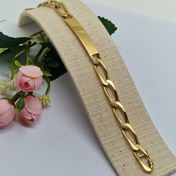 Bracelet Gourmette Or Jaune 18k 34.21 Grs