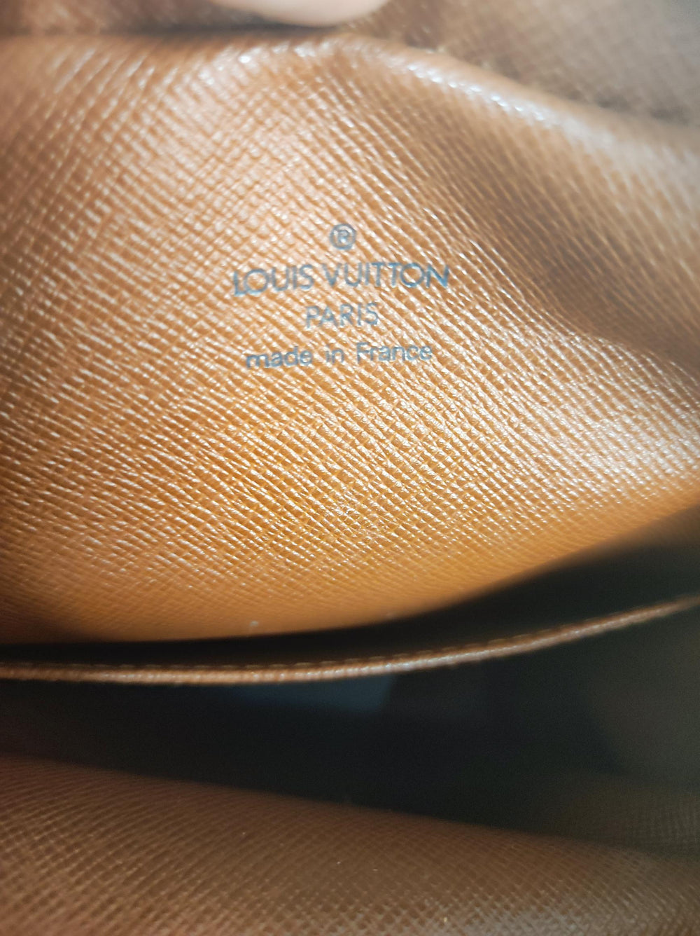 Sacoche Louis Vuitton Amazone marron en cuir