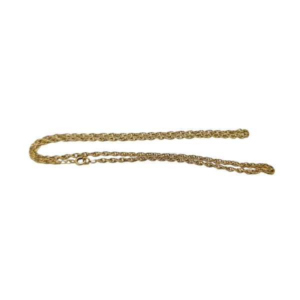 Collier Matinée en Or Jaune 18K Corde