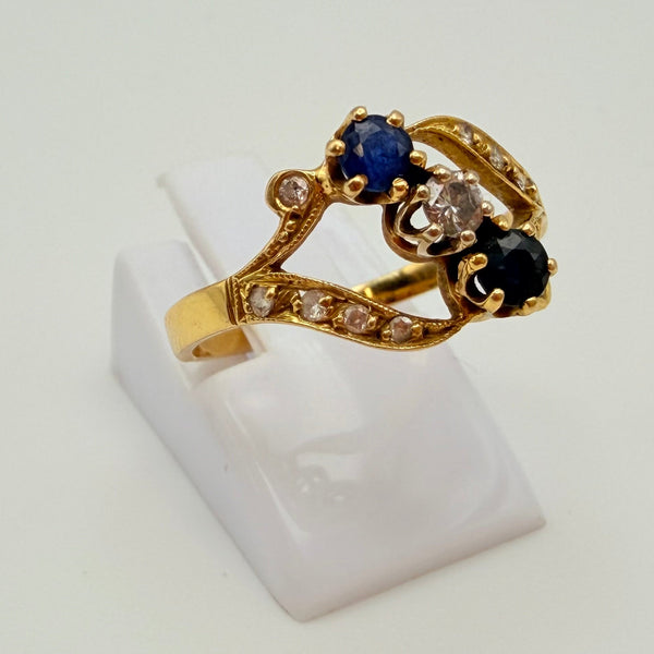 Bague en Or Jaune  18 K - 2.57 G