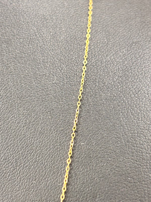Collier Sautoir en Or Jaune 18K 0.64 Grs