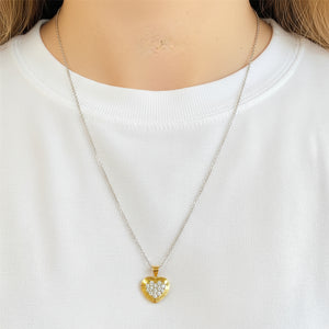 Pendentif Coeur en Or Jaune 18K