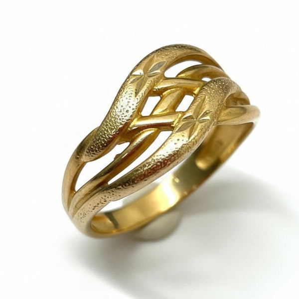 Bague Alliance Or Jaune 18K - 2.83 G