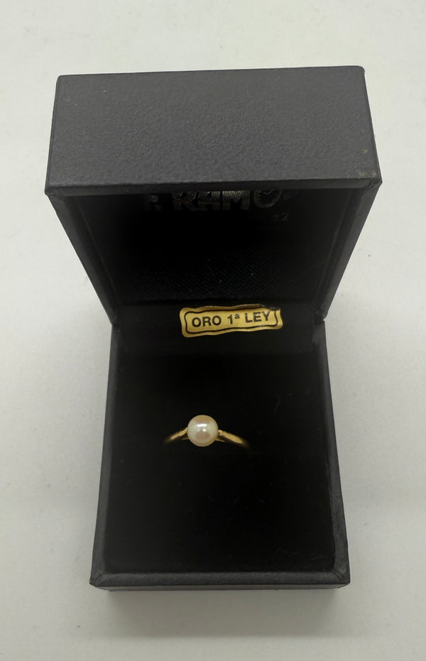 Solitaire en Or Jaune 18K 1.53 Grs