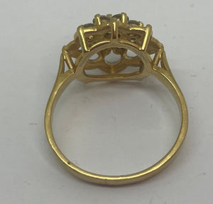 Bague Chou Or Jaune 18 K - Taille 53 - 4 G