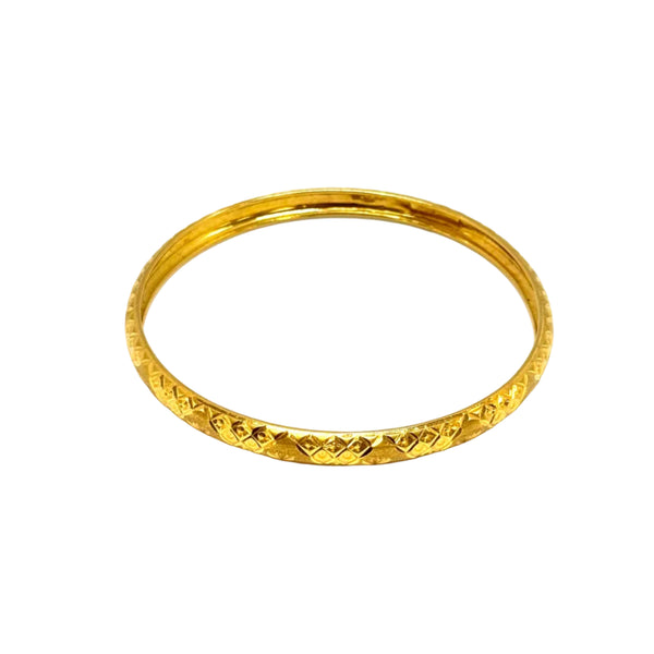 Bracelet Jonc Or Jaune 22K