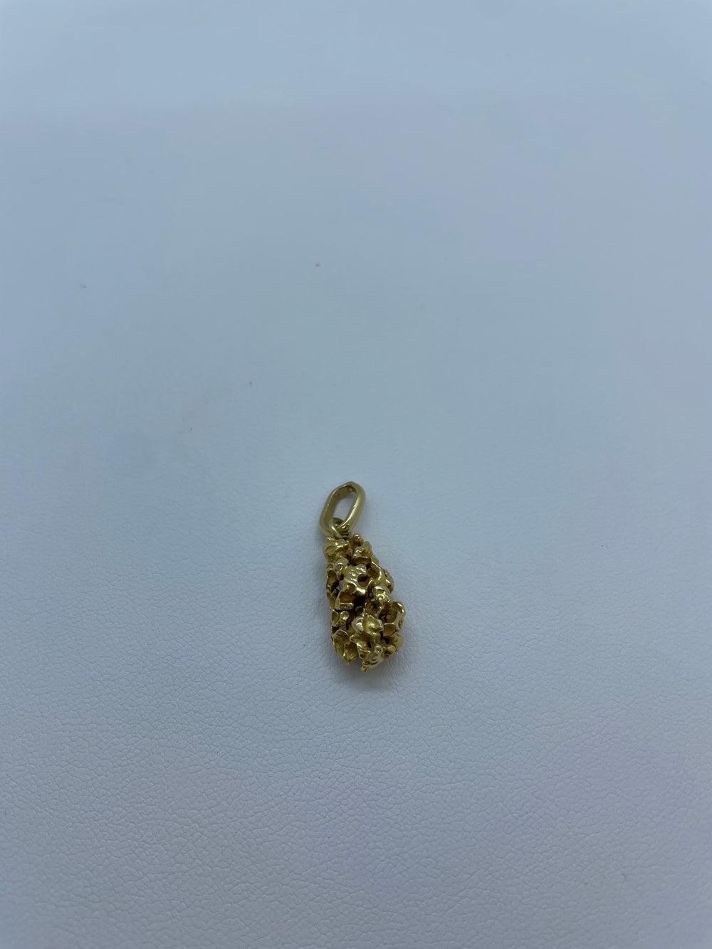Pendentif pépite en or jaune 18K 5.11 gr