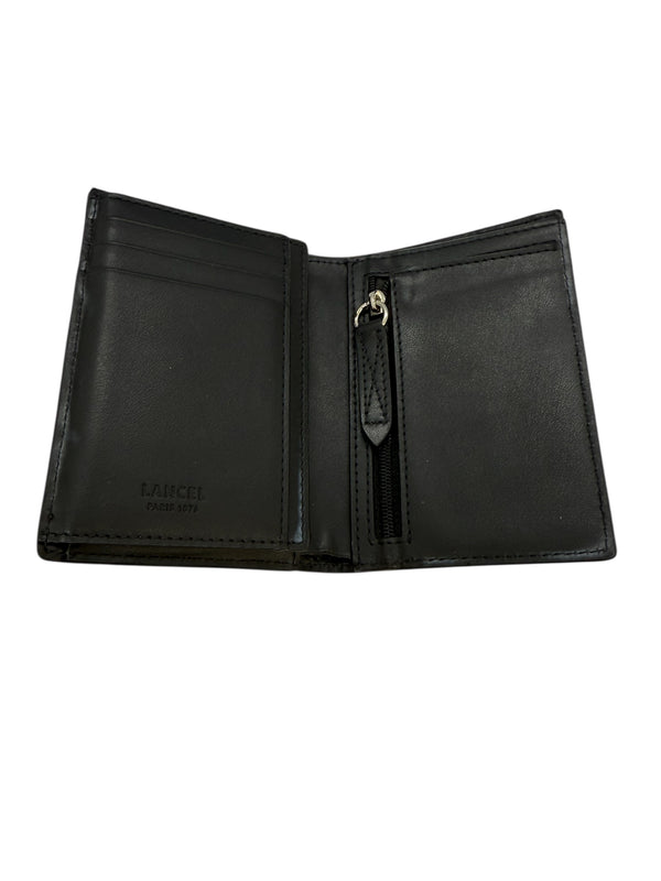 Portefeuille Lancel Noir en Bon État avec Accessoires - 12.50cm