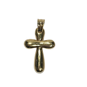 Superbe Pendentif Croix en Or Jaune 18 Carats