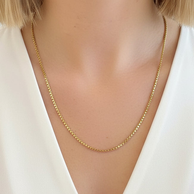 Collier Sautoir en Or Jaune 18K - 10.98 G