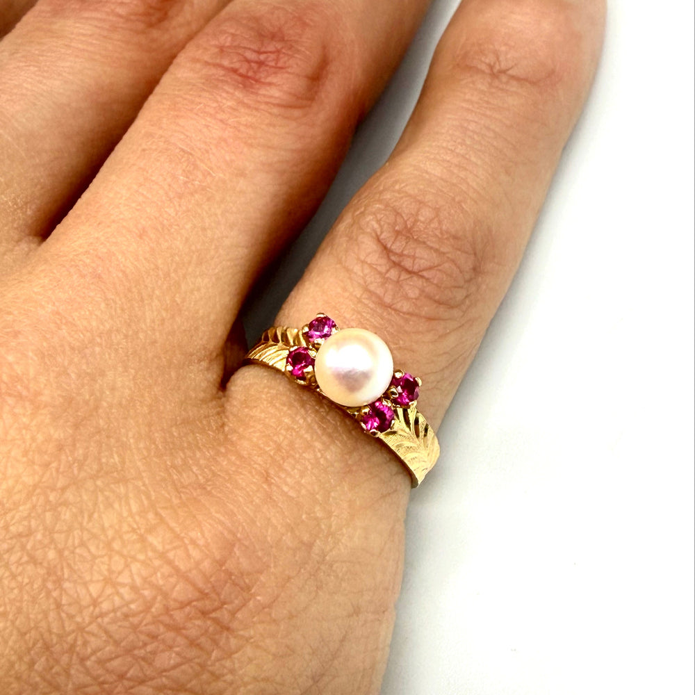 Bague en Or Jaune 18K 2.68 Grs - Taille 51