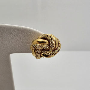 Boucles d'oreilles en Or jaune 18K - 2.17G
