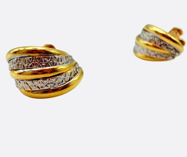 Boucles d'oreilles en Or Jaune 18K - 1.38g