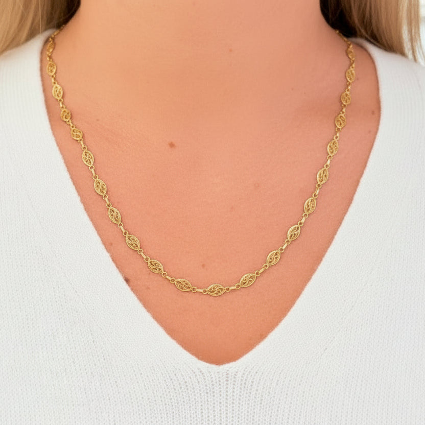 Collier en Or Jaune 18k - 9.59 Grs