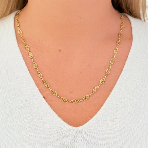 Collier en Or Jaune 18k - 9.59 Grs