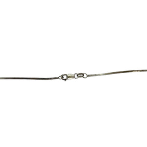 Collier Ras du Cou en Or Blanc 18K - 4.62G