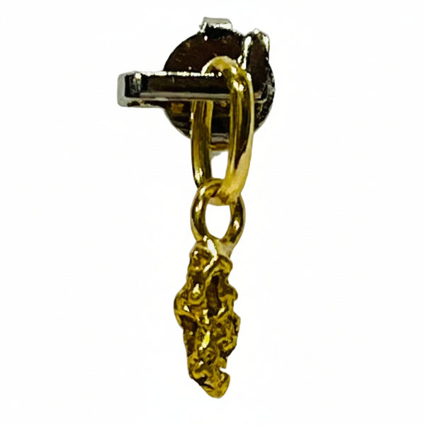 Pendentif Pépite en Or 24K et 18K - 0.43gr