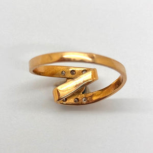 Bague en or jaune 18k -  2.94 G