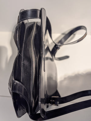 Sac à dos Jean-paul Gaultier Bustier - cuir noir