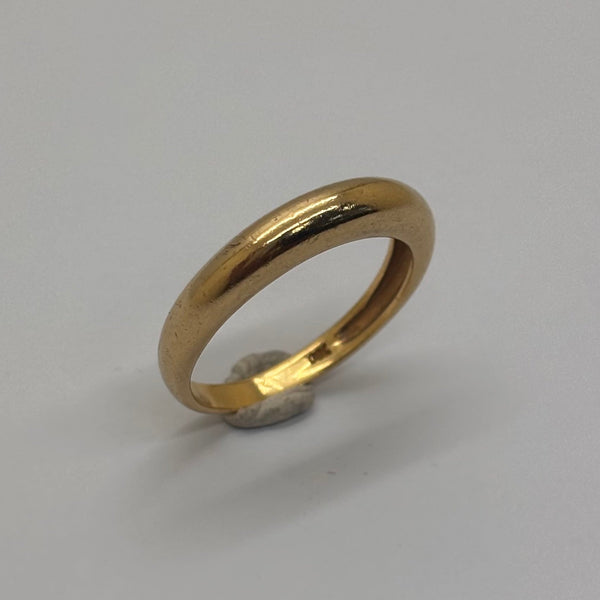 Bague en Or jaune 18K - Taille 62