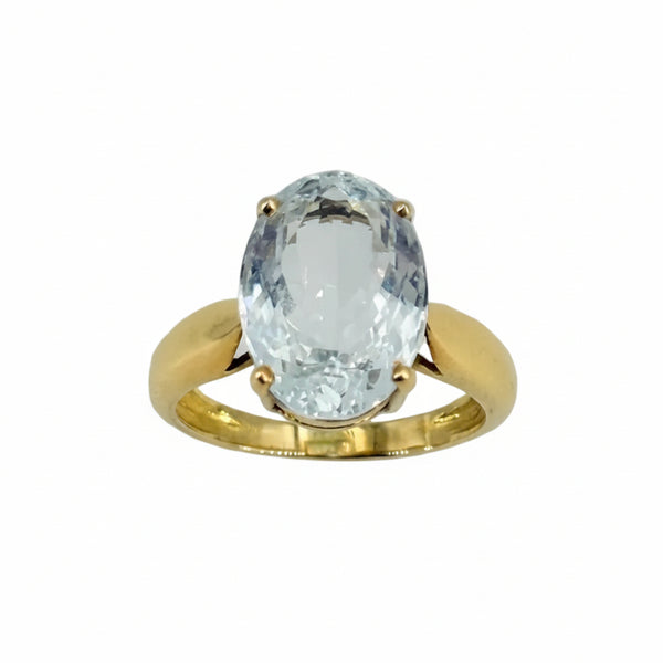 Bague en Or Jaune 18K - T53 - 4.79 Grs