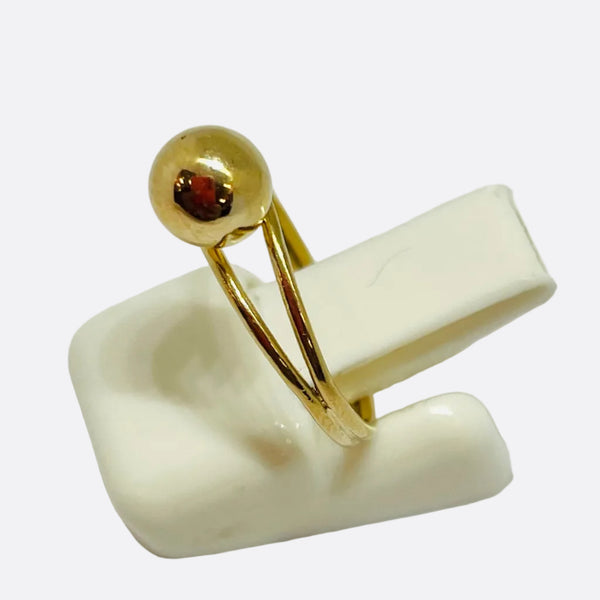 Solitaire en Or Jaune 18 k - 1.35 G