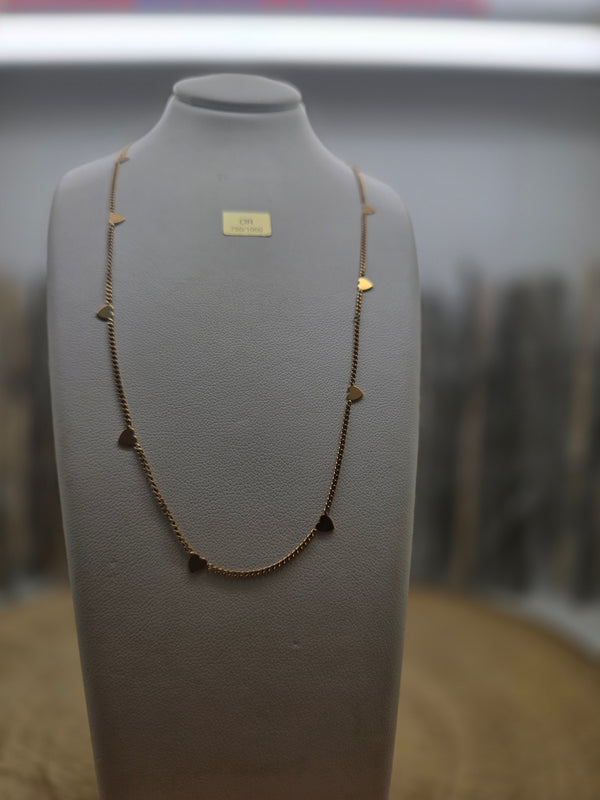 Collier Princesse en Or Jaune 18K 3.19 Grs