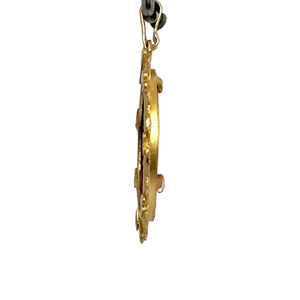 Pendentif Porte Pièce en Or Jaune 18k - 9.89 G