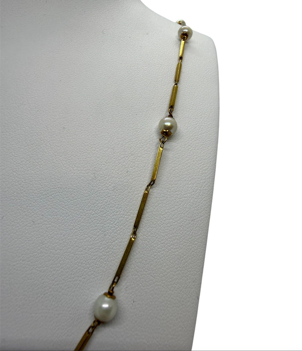 Collier Sautoir en Or Jaune 18 K - 16.88 G