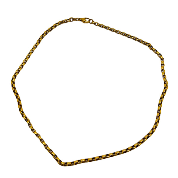 Collier en or jaune 18K - 12.60G