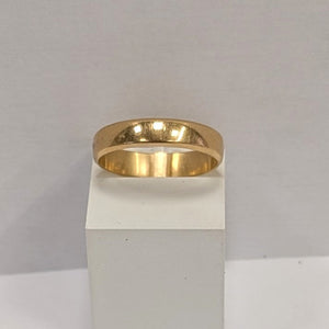 Alliance en or jaune 18K - taille 54 - 3G