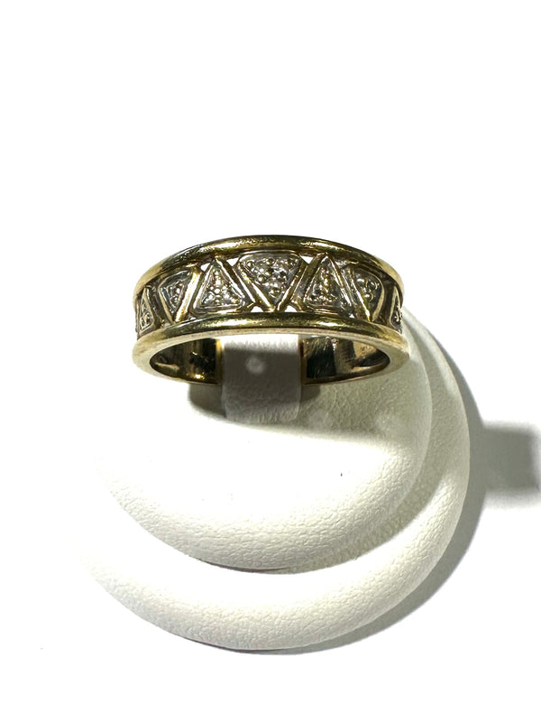 Bague Alliance Or Jaune 18 K - Taille 57 - 5.30 G