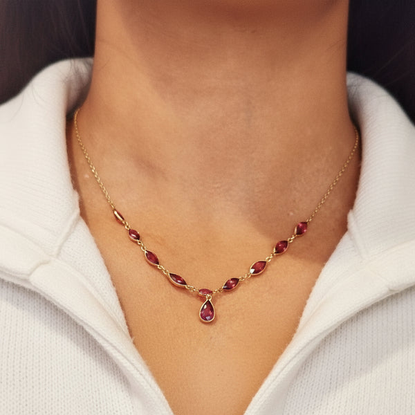 Collier Princesse en Or Jaune 18K - 3.88g