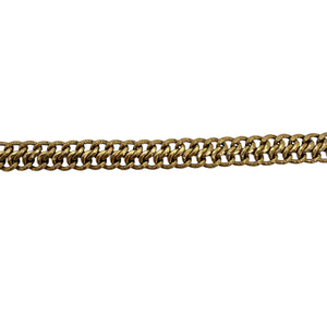 Bracelet Maille Américaine en Or Jaune 18K 12.20 Grs