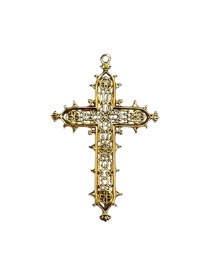 Pendentif Croix en Or Jaune 18K 4.75 Grs