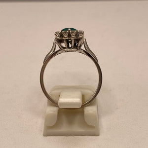 Bague en Or Gris 18K - Taille 52
