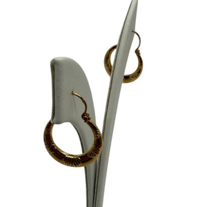 Créoles en Or jaune 18K - 0.89g